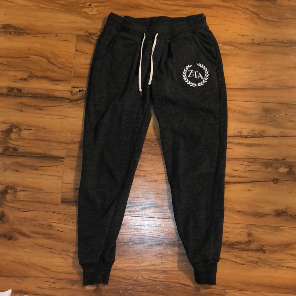Gray ZTA Sweatpants